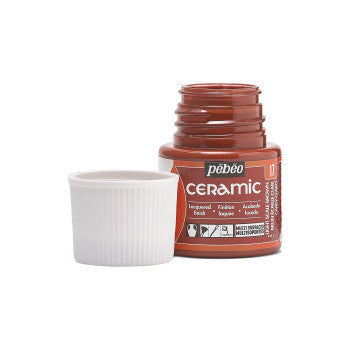 Pebeo Ceramic 45ml Light Scale Brown
