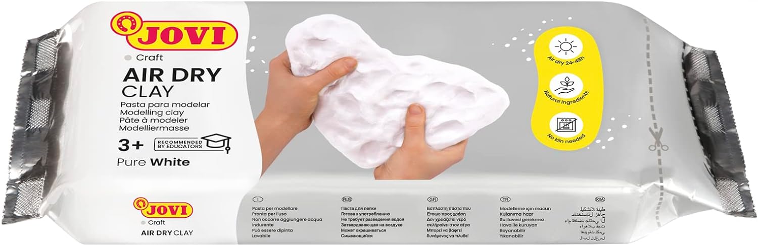 Jovi Air Hardening Clay 1000gm White