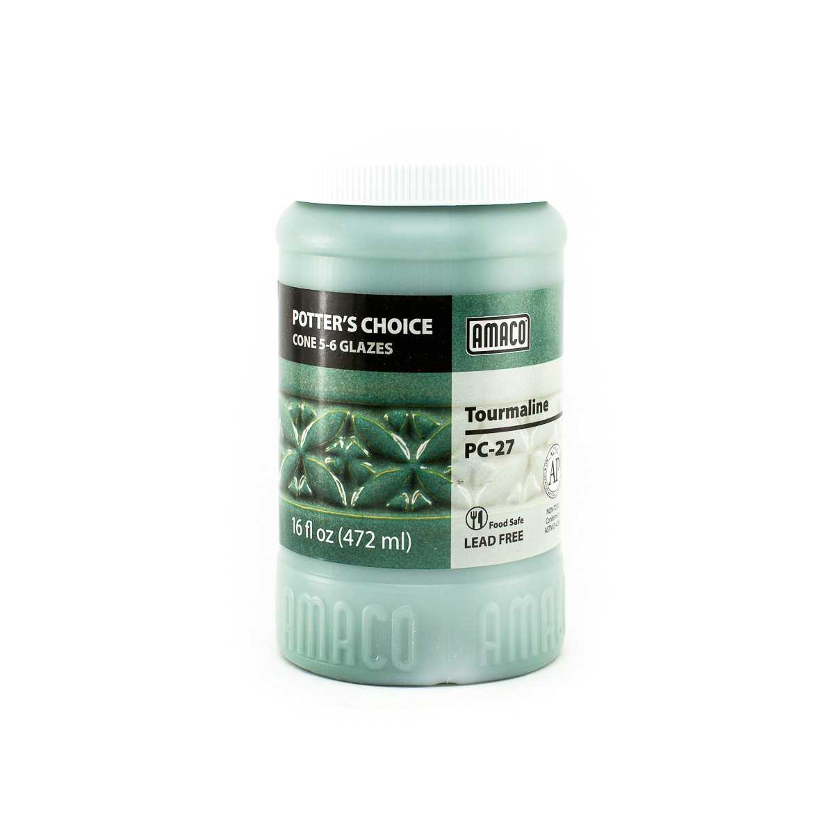 Amaco Glaze Potter's Choice PC-27 Tourmaline - Pint