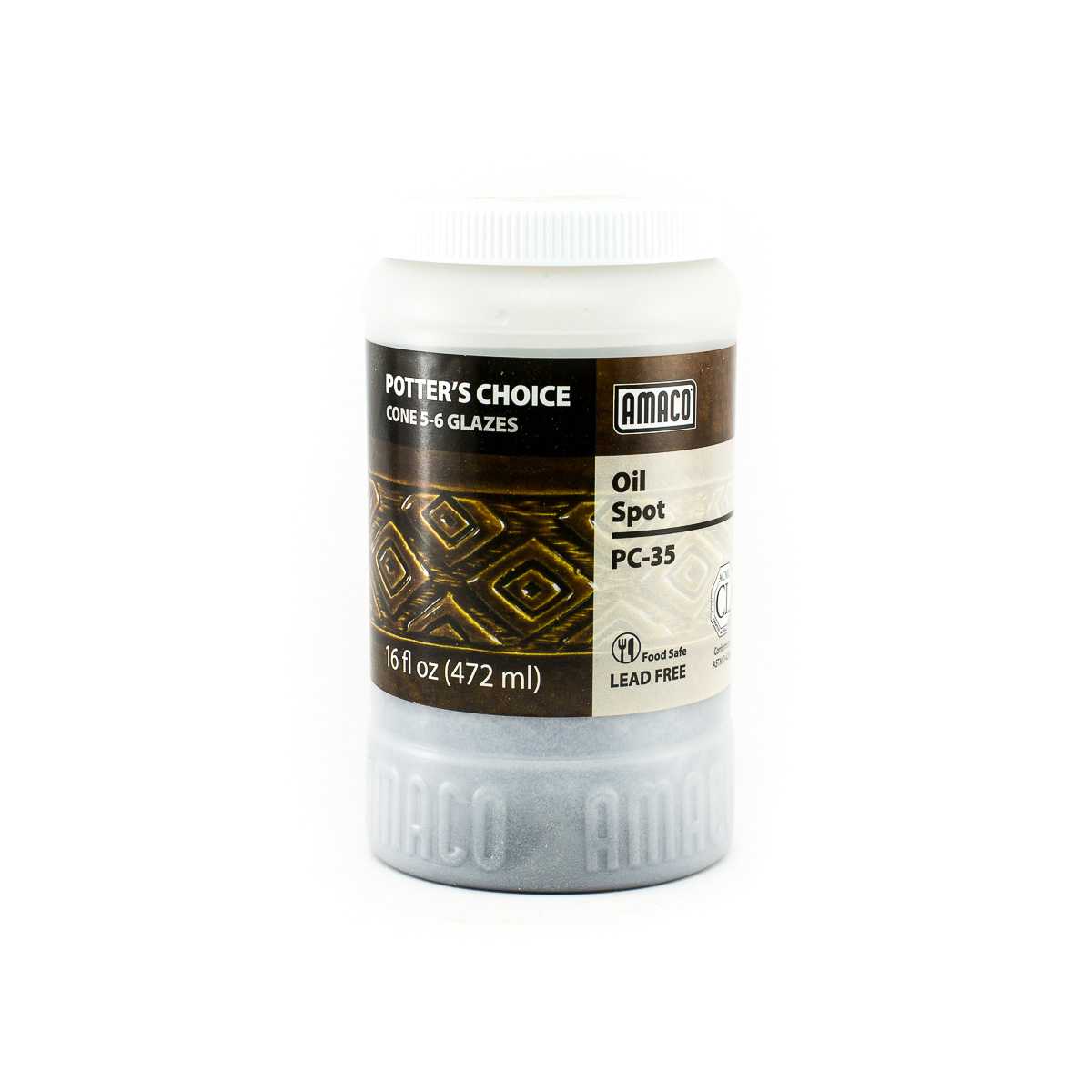 Amaco Glaze Potter's Choice PC-35 Oil Spot - Pint