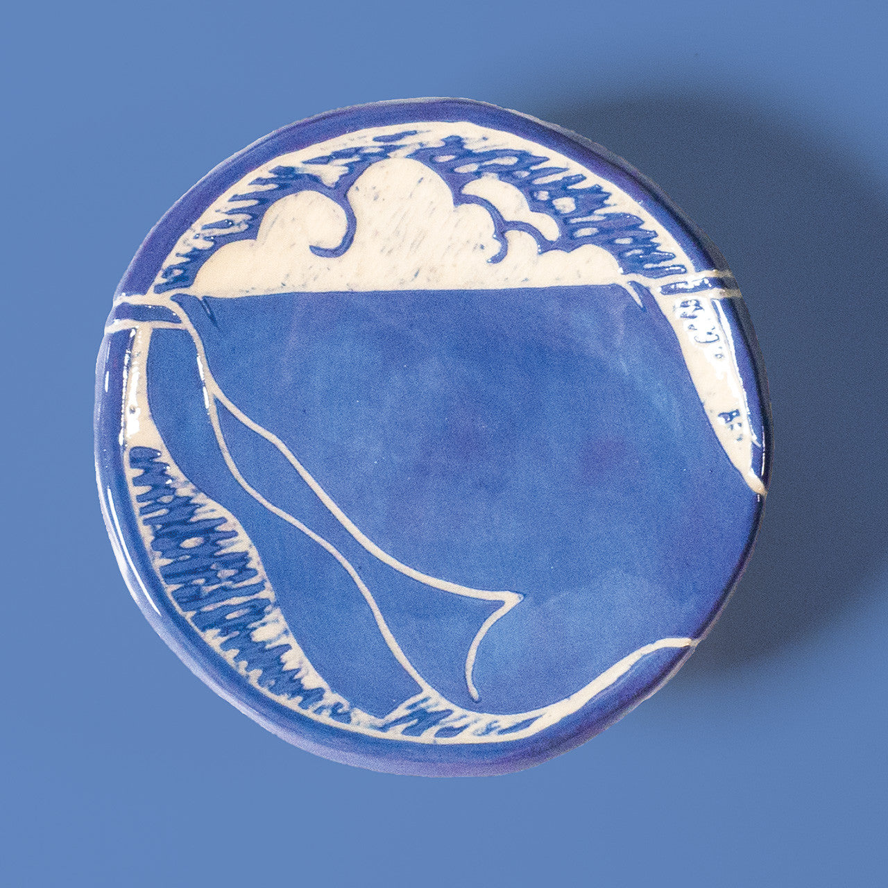 Amaco Velvet Underglaze V-330 Indigo - Pint
