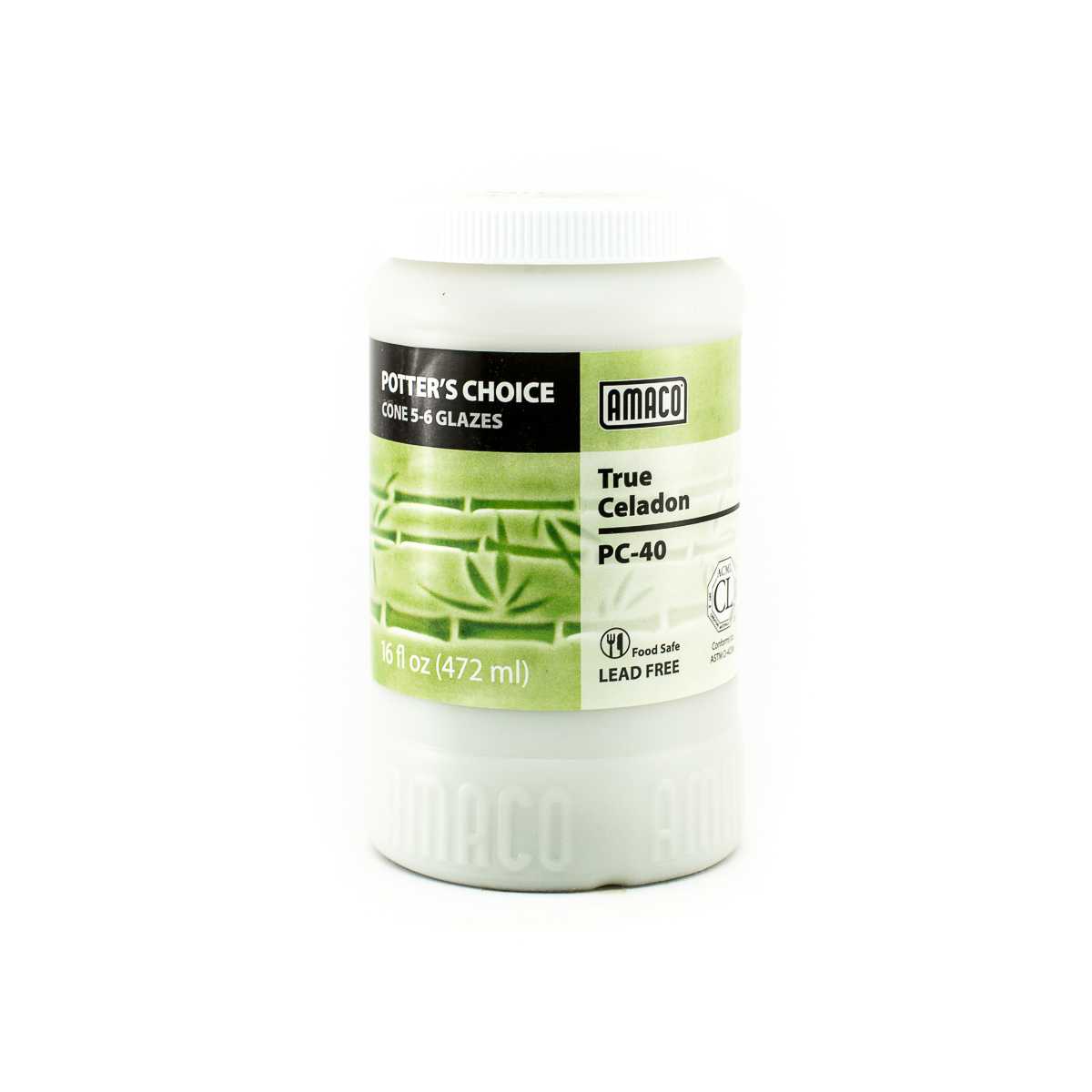 Amaco Glaze Potter's Choice PC-40 True Celadon - نصف لتر