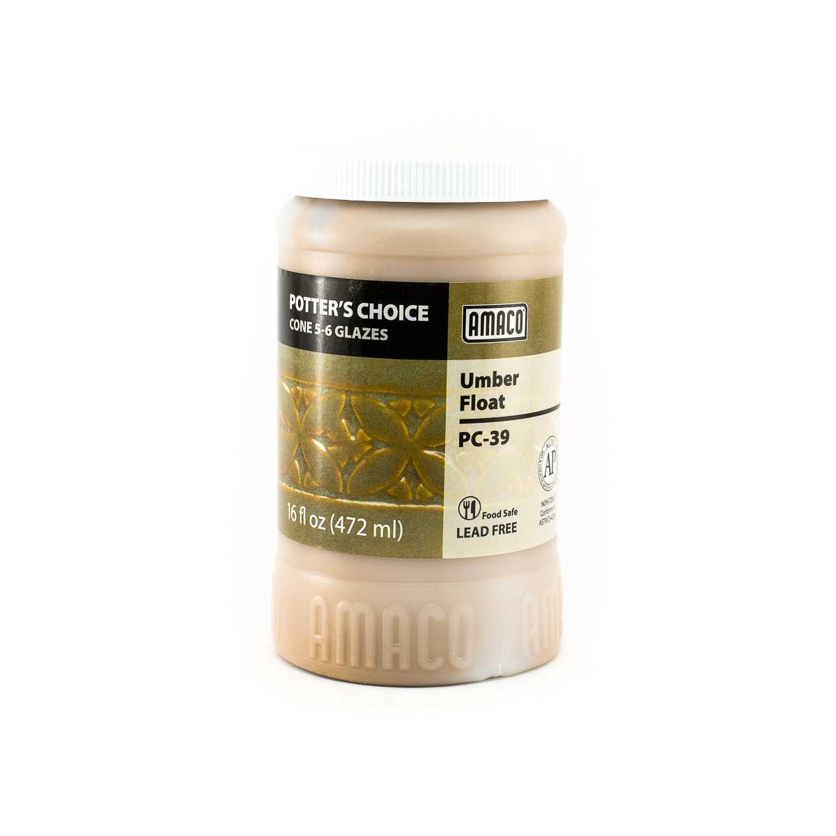 عوامة Amaco Glaze Potter's Choice PC-39 Umber - نصف لتر