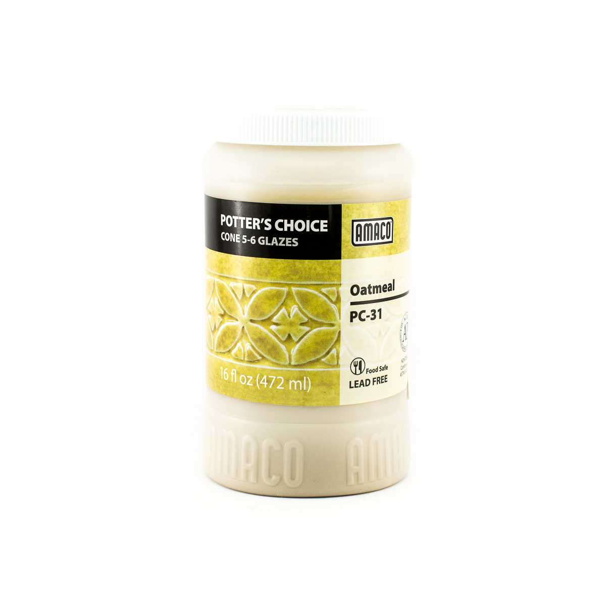 Amaco Glaze Potter's Choice PC-31 Oatmeal - Pint