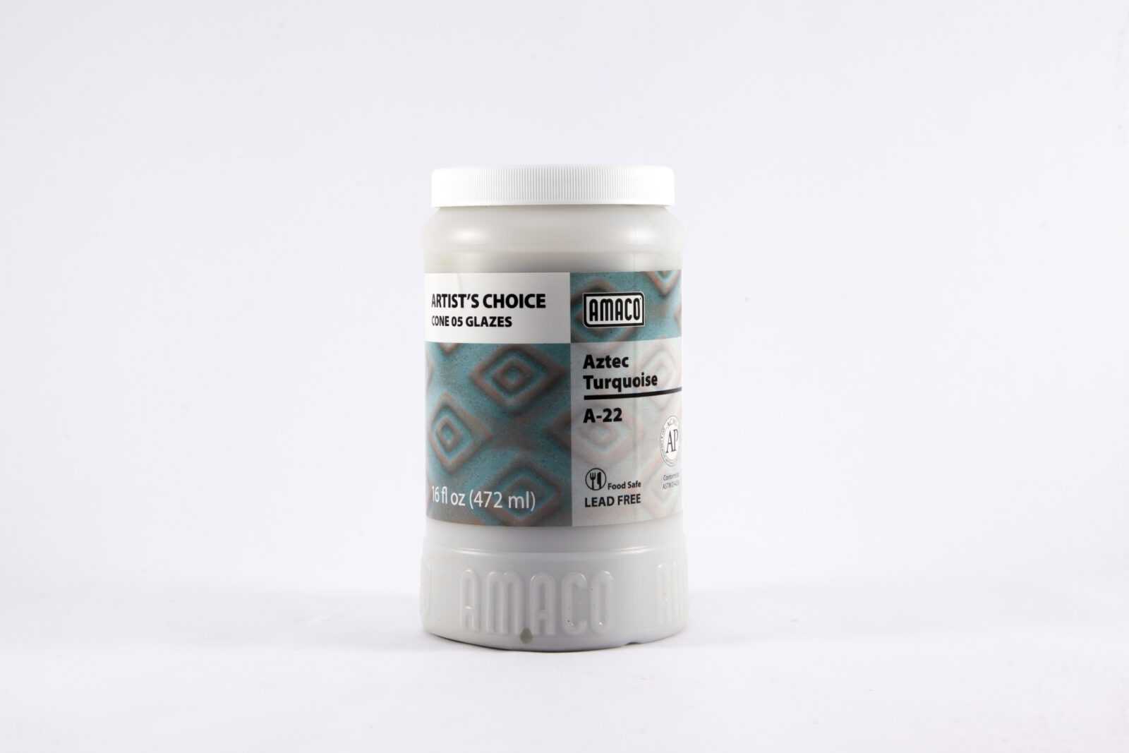 Amaco Glaze Artist Choice A-22 Aztec Turquoise - Pint