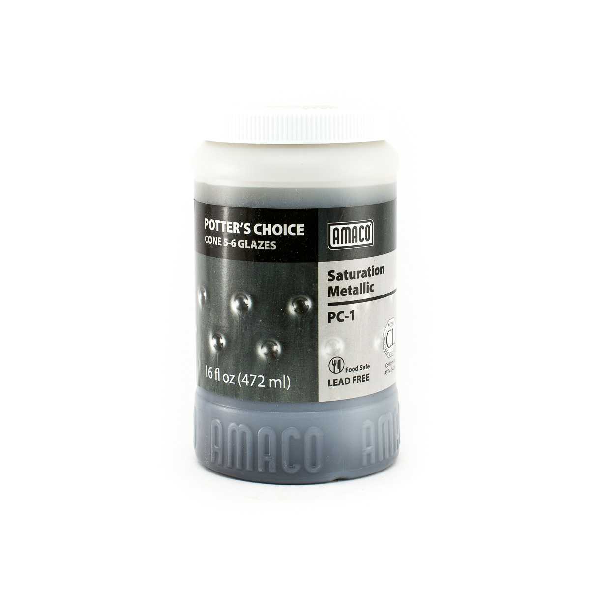 Amaco Glaze Potter's Choice PC-1 Saturation Metallic - Pint