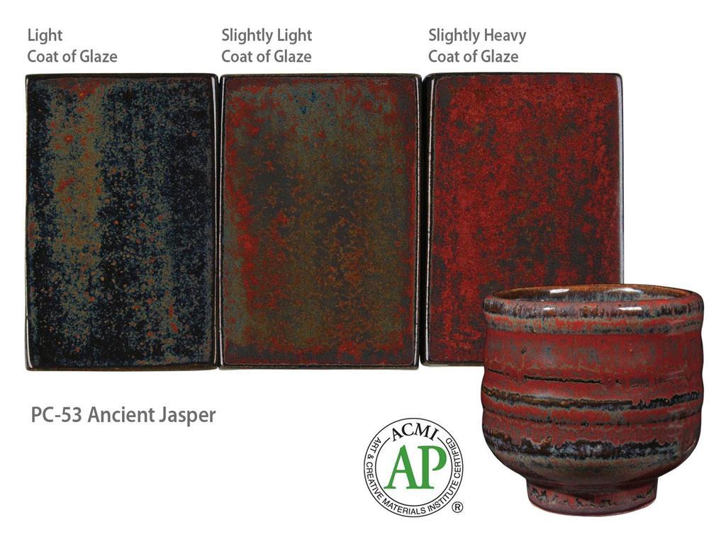 Amaco Glaze Potter's Choice PC-53 Ancient Jasper - Gallon