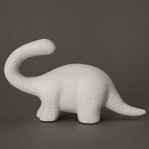 Bisque Apatosaurus 8.5cm Tall x 15cm Long