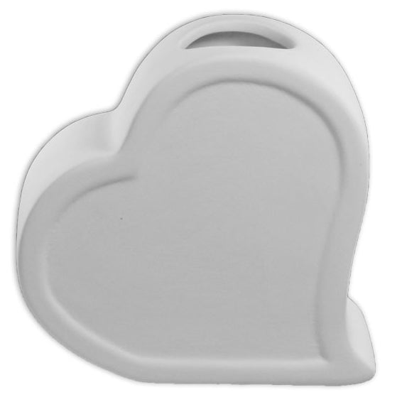 Bisque Love You More Vase 13Cm Wide By 6Cm Long And 11.5Cm Tall