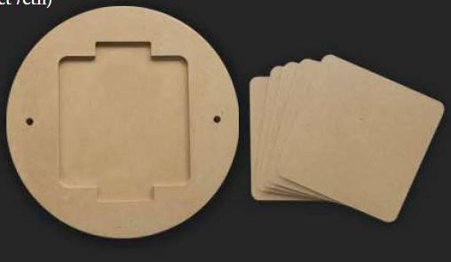 7 Square Insert 5pcs/Set for WBS-7S