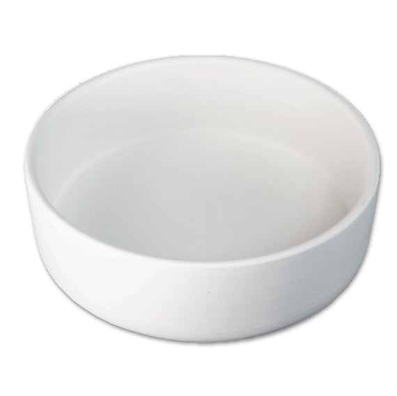 Bisque Medium Pet Bowl 20cm wide by 6cm tall.