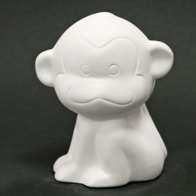 Bisque Monkey 9Cm Tall