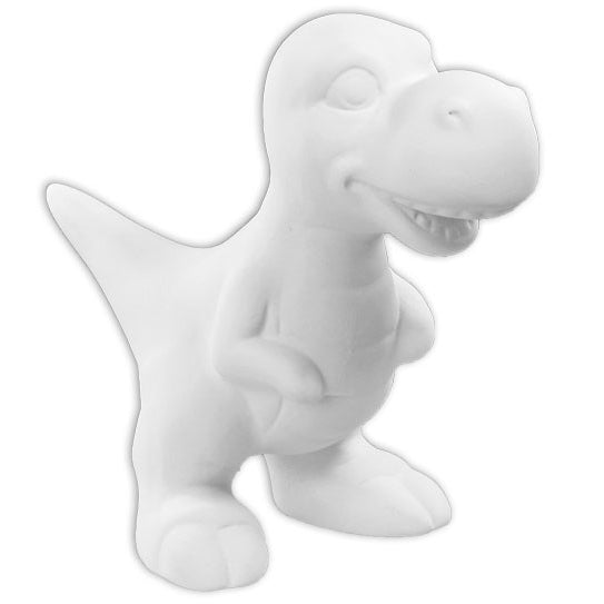Bisque Rex The T-Rex Dinosaur - 11.5Cm Tall, 11.5Cm Long, 7Cm Wide