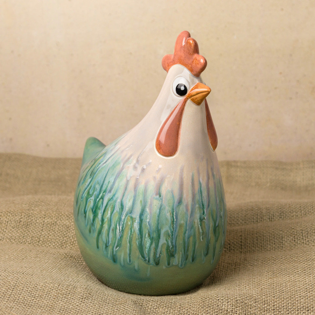 Bisque Rudy Rooster 23Cm Tall