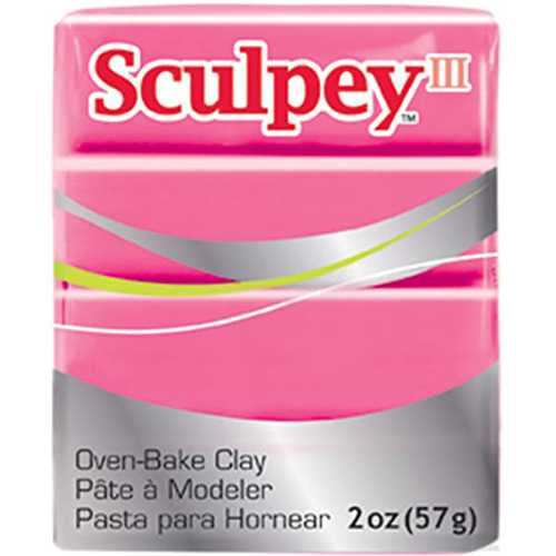 Sculpey III Oven Bake Clay 57g 1142 Candy Pink