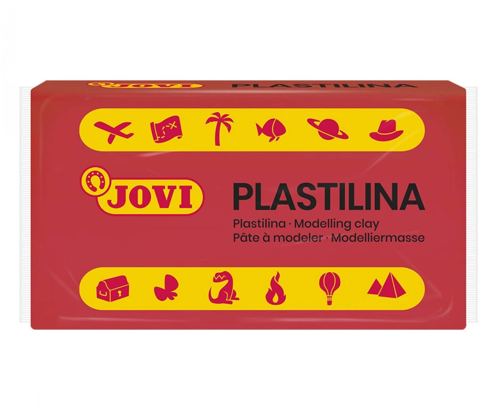 Jovi Plastilina Modelling Clay 50g Red