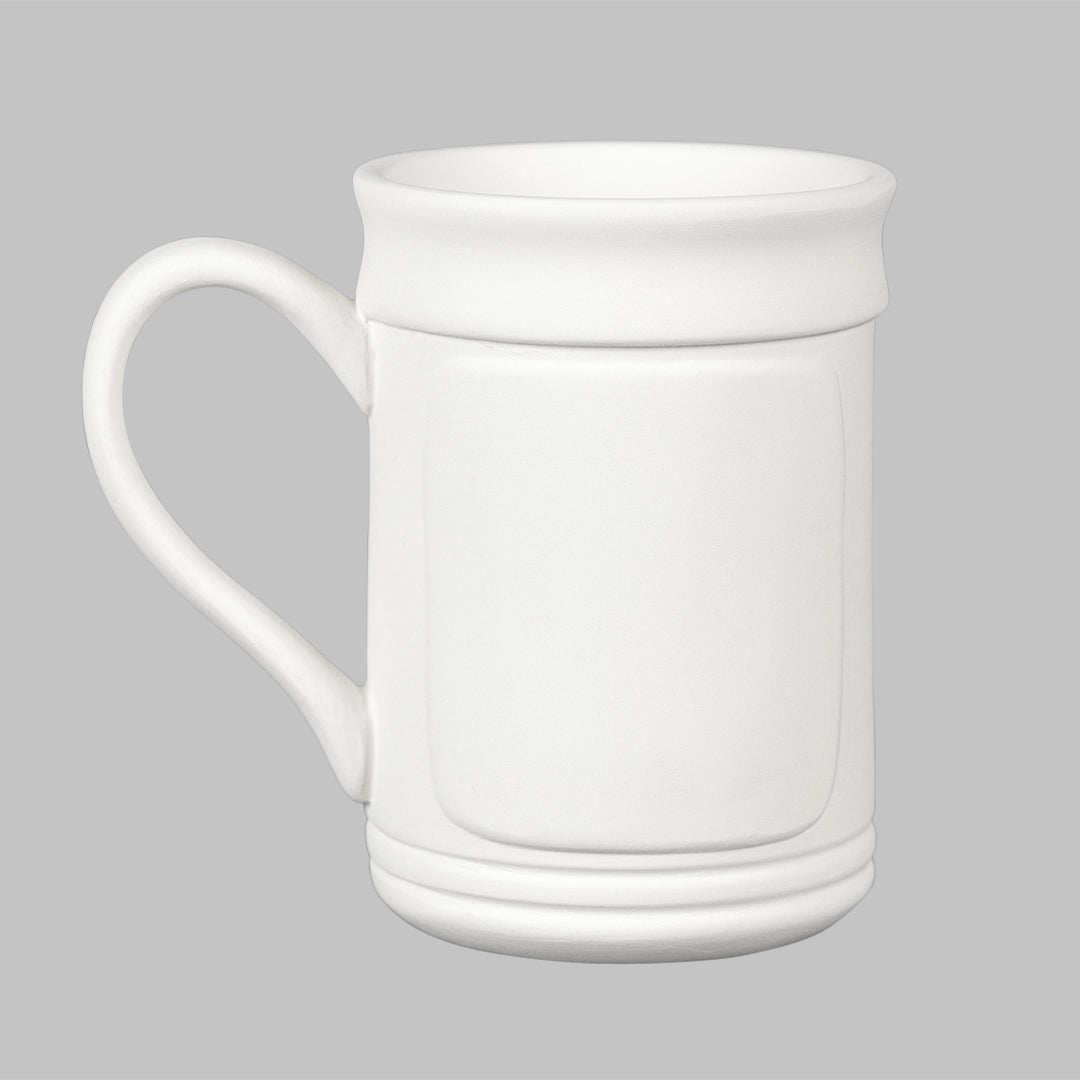 Bisque Stoneware - Message Mug 13Cm Tall