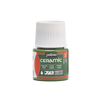 Pebeo Ceramic 45ml Green