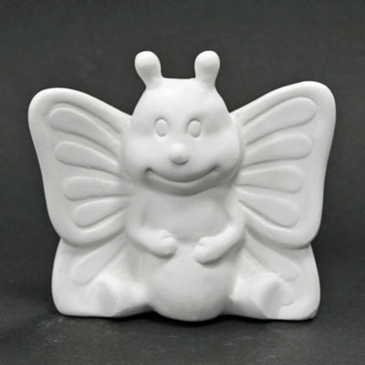 Bisque Butterfly 8.5Cm T X 10Cm W