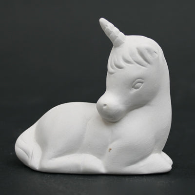 Bisque Unicorn 6.5 X 3 X 6