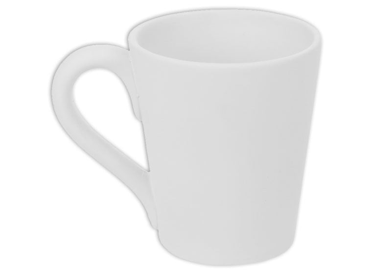 Bisque Vogue Cone Mug 3½ Dia x 4 H -10 ounces