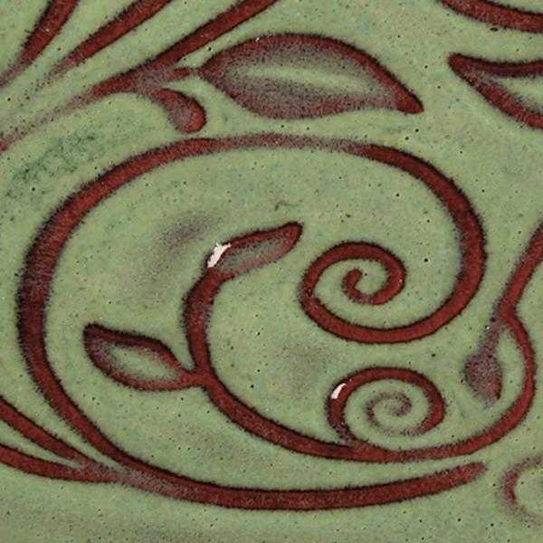 Amaco Glaze Opalescent O-42 Moss Green - Pint