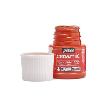 Pebeo Ceramic 45ml Orange