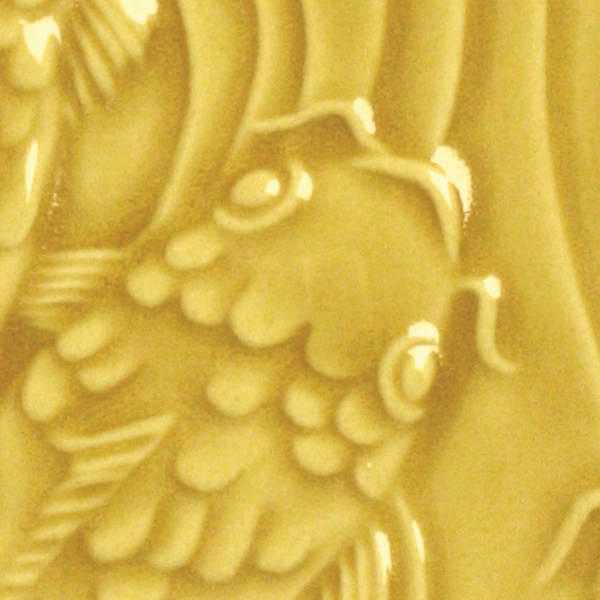Amaco Glaze Low Fire Gloss LG-60 Dark Yellow - Pint