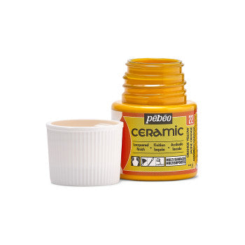 Pebeo Ceramic 45ml Orange Yellow