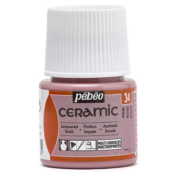 Pebeo Ceramic 45ml Pink