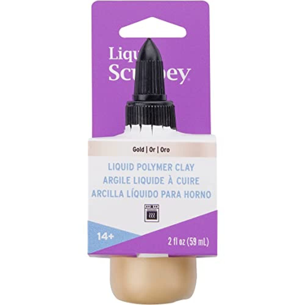 Sculpey Polyform Bakeable Medium 59ml Gold