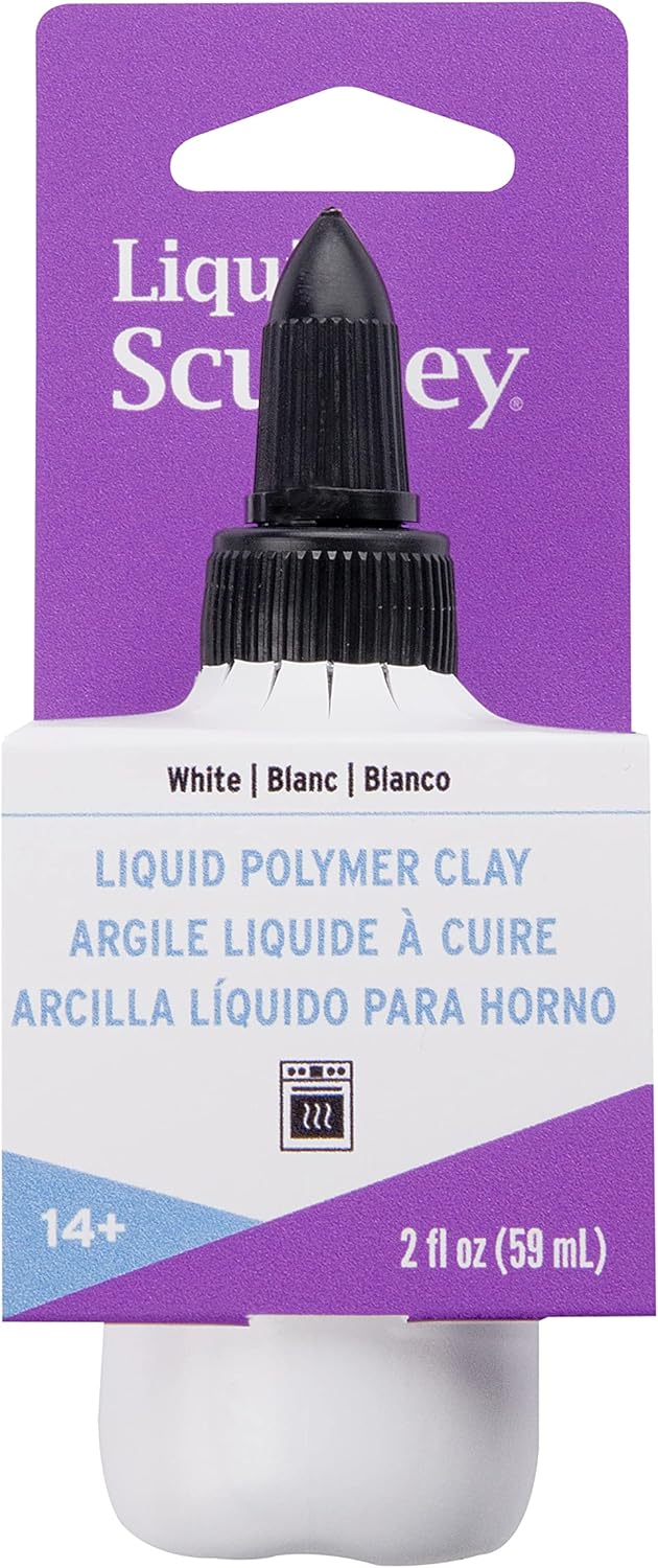 Sculpey Polyform Bakeable Medium 59ml White
