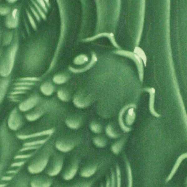 Amaco Glaze Low Fire Gloss LG-40 Dark Green - Pint