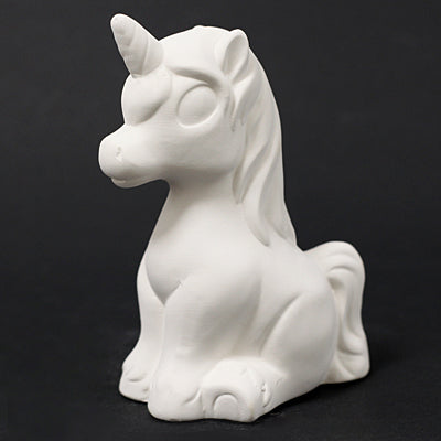 Bisque Cute Unicorn 13Cm Tall