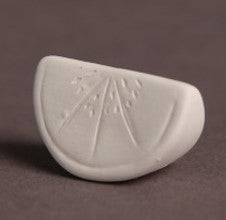 Hobby Ceramics Lemon Slice Tot Small Fruit Slice 3.2cm Wide 2cm Tall