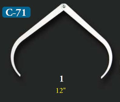 12 Metal Caliper