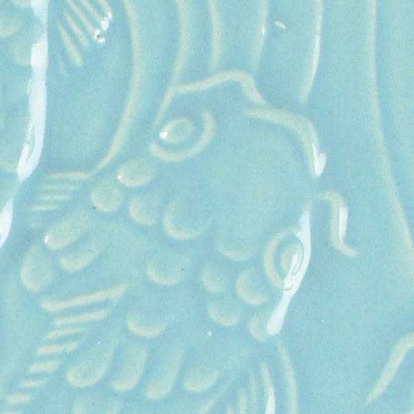 Amaco Glaze Low Fire Gloss LG-23 Robin'S Egg - Pint