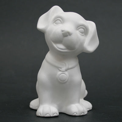 Bisque Dog 10 X 7.5Cm