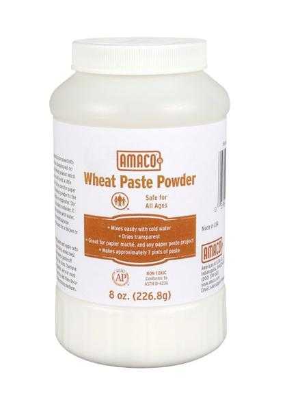 Amaco Powder Wheat Paste 8 Oz - Art Central Pottery