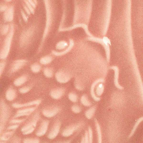 Amaco Glaze Low Fire Gloss LG-52 Petal Pink - Pint