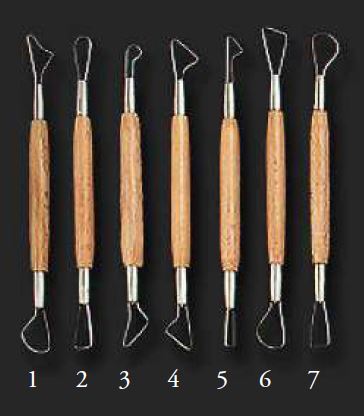 6 Double-End Ribbon Tool Set 7Pcs/Set