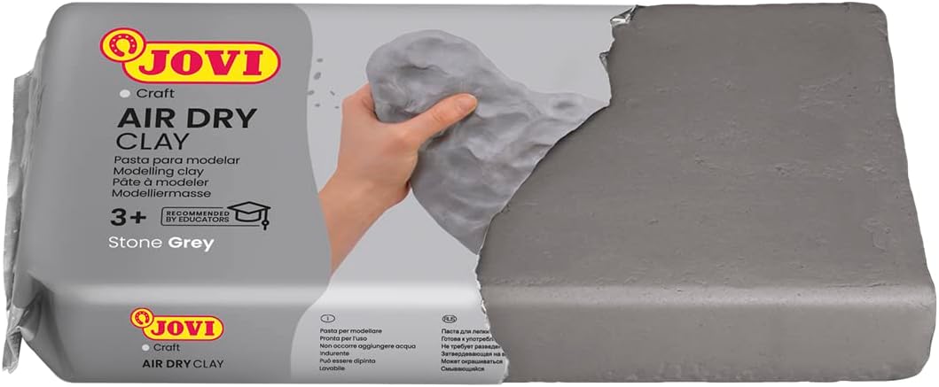 Jovi Air Hardening Clay 500gm Grey