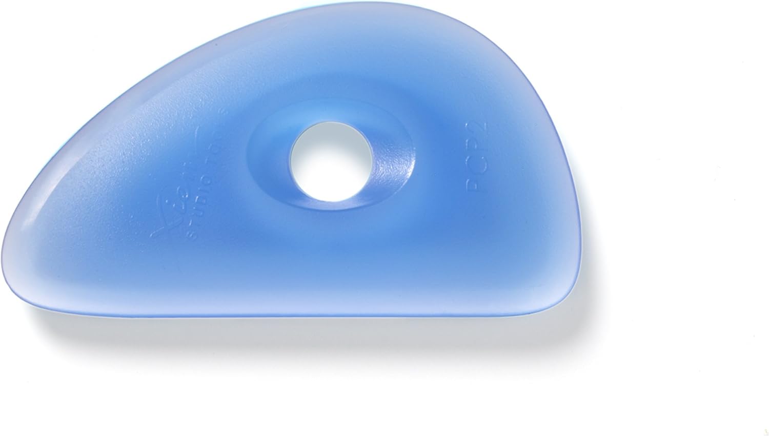 Firm Silicone Rib 2 - Blue 2.9 X 1.6 Inches