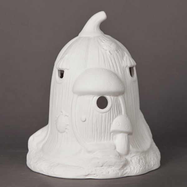 Bisque Fairy Lantern 16cm tall by 13cm wide.