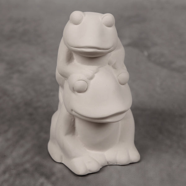 Bisque Frog Buddy Bank 16Cm Tall