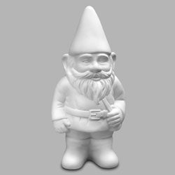 Bisque Gnome Jake (Standing) 21.5 Cm