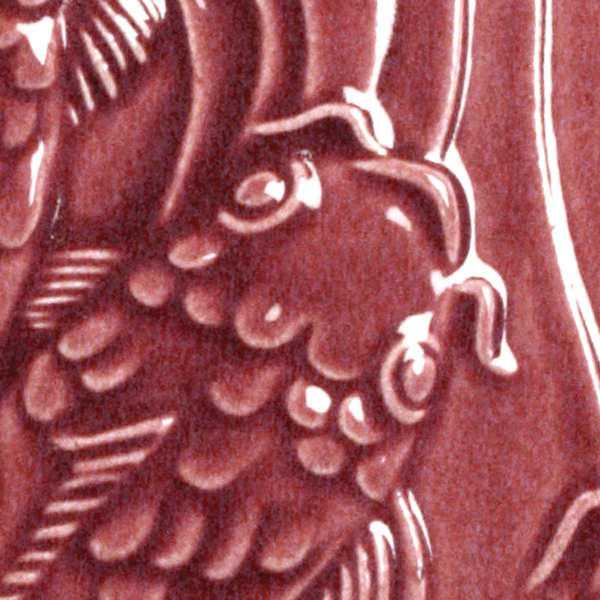 Amaco Glaze Low Fire Gloss LG-34 Red Brown - Pint