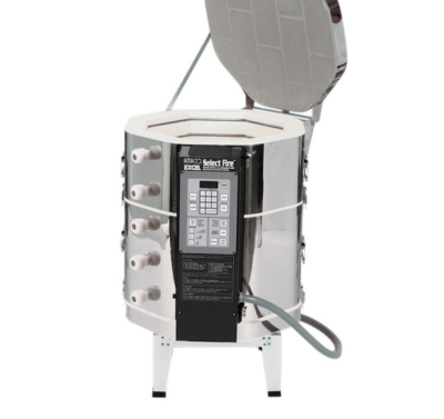 Amaco Kiln EX-329-SF, Max. Cone 10, 2.9 cu.ft (82.1 Ltr),1-Phase, 230V, Wall thickness 3