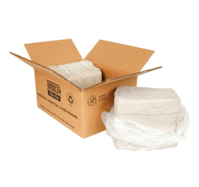 Amaco White Art Clay No.25 (22.68 kg) Low Fire