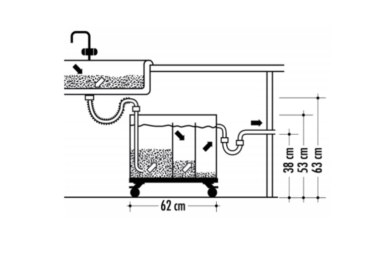 Botz Settling Tank With Lid/ Clay Separator TA103